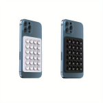 Telefonihoidja Uus Telefon Silikoonist Imepeade Hoidik Androidile, Juoda + balta