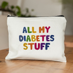 Reisikosmeetikakott, Naljakas Diabeeditarvikute Kott, Kingitused Diabeetikuile.