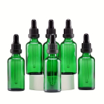 4/9tk Roheline Klaaspipetiga Pudel 60ml Eeterlike &Otilde;lide jaoks, 4vnt