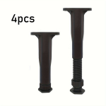 Reguleeritavad Voodi Toed Jalad, Vastupidav Plastikust, 27.94cm-38.0cm., 20cm-38cm