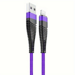 USB 18W Kiirlaadija Kaabel iPhone ja iPad jaoks., Violetinė
