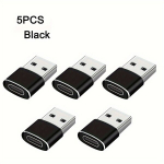 5tk USB C Adapter Juhtme Power Converter