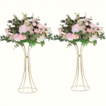2-osaline Komplekt Metallist Lillejalad, Pulm Dekoratsioonid, 13 colių / 33 cm X 2 vnt
