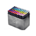 40 V&auml;rvi Kunstimarker, Alkoholivildikas, Manga Visandimarker, Topeltmarker Kunstitarbed