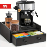 Rustikaalne Puidust Kohvinurgakese Korraldaja Kohvikapsli Sahtliga.