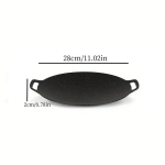 1tk, Korea BBQ Grill (32.0cm), Mittenakkivaba Grillpann, Grillimisriist, K&ouml;&ouml;gividinad, K&ouml;&ouml;gitarvikud, V&auml;lidekoor., 38 cm