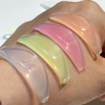 4 paari ripsmete t&otilde;stekomplekt silikoonpadjad - ripsmekoolutajad t&ouml;&ouml;riist pikematele, tihkematele ripsmetele.