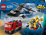 LEGO City Helikopteri, tulet&otilde;rjeauto ja allveelaeva remiks