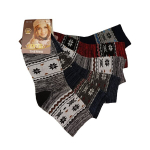 Termosokid naistele, erinevat v&auml;rvi, 6 paari