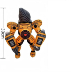 Skibidi Tualett Titan Clockman T&auml;iendus Plushie Titan Compute Man Drillman Plush Kaamera_Yellow
