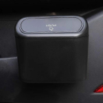 High Quality-2 Pakkige v&auml;ike auto pr&uuml;gikast, kaanega auto pr&uuml;gikast, veekindel auto pr&uuml;gikast, kaasaskantav rippuv auto hoiukast, sobib auto lauale (must)