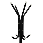 Metallist riidenagi Springos HA2000, 177 cm, must seisab