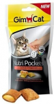 GimCat Nutri Pockets with Salmon & Omega 3&6 maiustus kassidele koos l&otilde;he, omega 3 ja 6 rasvhapetega 60g