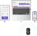 Juhtmeta optiline hiir Mw-650, Usb-a/bluetooth, must