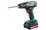 Metabo akul&ouml;&ouml;ktrell Metabo BS 14,4V Cordless Drill Driver + 2x battery, case