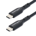 StarTech.com 2M USB-C Kaabel, USB 2.0, Kahepoolne, Must