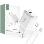 USB C / Lightning kaabel - valge