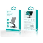 Telefonihoidja Devia folding holder stand EL243 for phone tablet rotating 360 gray metal