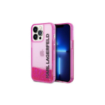 Karl Lagerfeldi &uuml;mbris iPhone 14 Pro Max 6.7 KLHCP14XLCKVF Pink HC Liquid Glitter Elong jaoks
