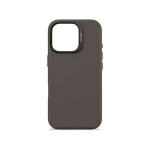 Decoded AntiMicrobial Silicone Stacks Backcover with MagSafe for iPhone 16 Pro - Dark Brown