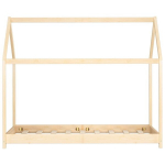 vidaXL lastevoodi raam, m&auml;nnipuit, 80 x 160 cm