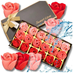 Kingituseks kunstlilled 18 tk l&otilde;hnaseebiroosi