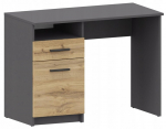 Kirjutuslaud BODO DSP 100cm ANTHRACITE-WOTAN raamaturiiuli sahtlisse