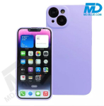 MD sinine Premium silikoonist &uuml;mbris iPhone 16 Plus lillale