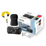 Digikaamera Ricoh WG-80 Special Edition must inkl Neoprencase/&otilde;larihm+PH D-LI92 Akku/Tuch