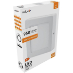 Avide LED Laevalgusti 12W 4000K Square ALU