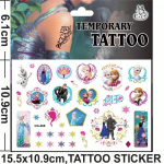 Disney Frozen Printsesside T&auml;toveeringu Kleebised - Anna & Elsa., Cg-068