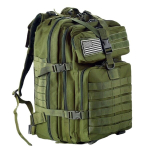25L/50L Tugev nailonist veekindel taktikaline sport, matkamine, kalap&uuml;&uuml;k, jahindus, matkamine, matkakott, seljakott &otilde;ues, 50 l (kamuflaažroheline)