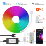 Tuya Smart Life Wifi Bluetooth Led Neoonvalgusriba Alexa Google Home Rgb Neoonm&auml;rk T_Only RGB Neon Strip_6m, Only RGB Neon Strip_6m