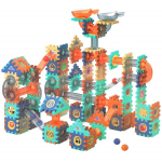 Ehitusklotsid lastele Springos KG0039, 246 tk, v&auml;rviline kuulirada