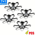 Kokkupandav Ventilaatori Pirn LED Laelamp 6500K T&ouml;&ouml;koja Valgustus.