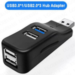 4 pordi HUB adapter 5Gbps k&otilde;rge kiirus andmeedastus jagaja , 4 USB 3.0