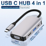 USB C Rumm, Multi-Port Adapter MacBook Prole , 4 I 1