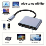 USB-C Jaotur 4-in-1 T&uuml;&uuml;p-C jaam