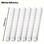 6-Pakend LED Liikumisanduriga Kapivalgustid, USB Laetavad , 20 cm / 7,87 colio