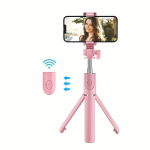 Mobiiltelefoni Universaalne Selfiepulk Statiivne Telescopic Hoidik 360 Kraadi P&ouml;&ouml;rlev Portatiivne Toetav Kolmnurk.