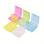 5tk L&auml;bipaistev Plastist Patareide Karp AA/AAA Patareidele