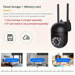 Teruhal 1080P HD WiFi Turvakaamera v&auml;rvilise &ouml;&ouml;vaatamisega