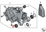 BMW E39 E46 Tagatuli Originaal 33117684640