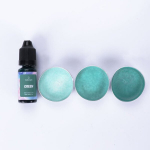 10ML 20 V&auml;rvi K&uuml;&uuml;nlav&auml;rvid Pigment Aroomiteraapia Vedelik V&auml;rvaine K&auml;sit&ouml;&ouml;ks, 04-ŽALIA