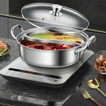 Roostevabast Terasest Kahepoolne Shabu Shabu Kuum Pott