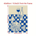 L&otilde;uend plakat, sinine, 40,13*60,2cm be rėmelio