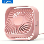 Lauaventilaator USB, rožinis