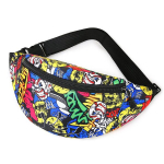 Seljakotid ja kotid, Fanny Pack ，Reguleeritav rihm meestele naistele &otilde;ues Sport matkamine Jooksuj&otilde;usaal, kollane grafiti