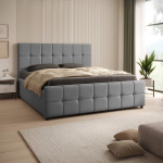 Voodi EMPRESS + Madrats SAPNAS 2 XL|180x200|Hall|Veluur