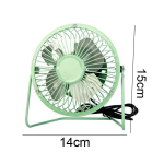 Vannitoa ventilaatorid,Kaasaskantav USB-ventilaator | Reguleeritava 360&deg; nurgaga mini lauaventilaator, ideaalne kasutamiseks kodus v&otilde;i kontoris, roheline